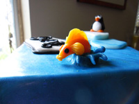 jumping fish cake